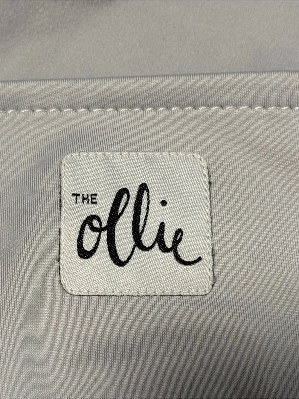 Ollie Swaddle Grey Adjustable Velcro Lightweight Easy Closure Unisex Gray Infant